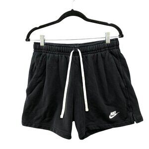 Nike Club Fleece French Terry Flow Shorts Mens M Black Sweat Short 5''